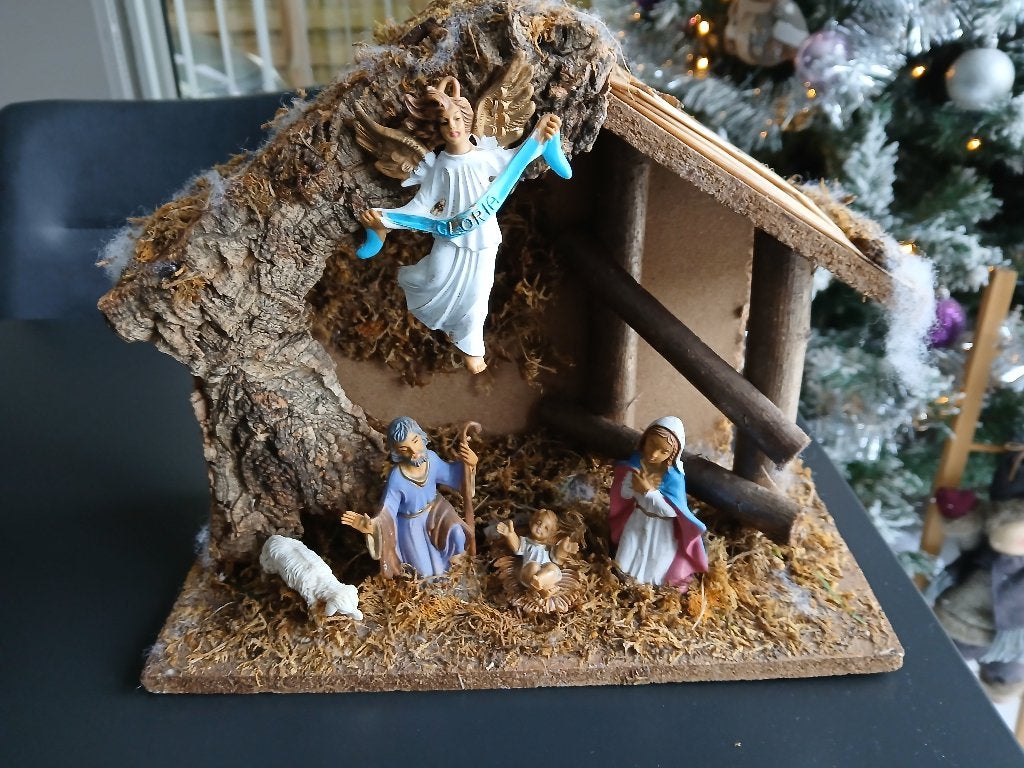 kerststal, Diversen, Ophalen, Gebruikt