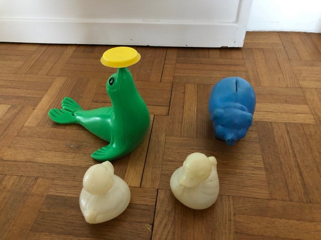 Jouet de bain canards - dauphin - cochon, Enlèvement ou Envoi