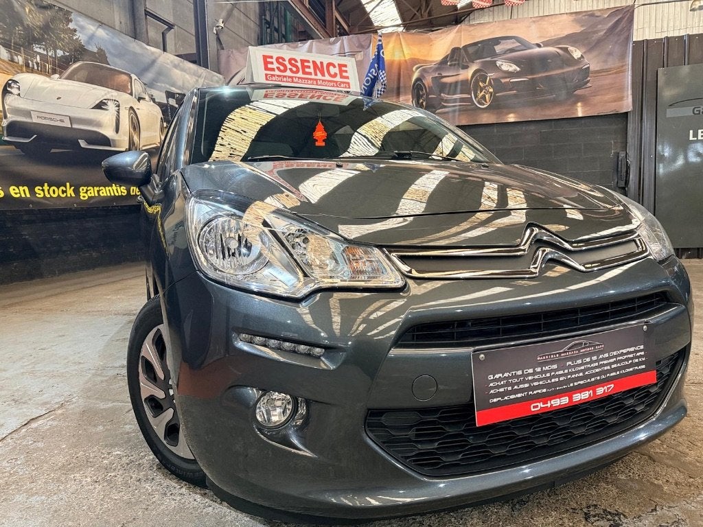 Citroën  C3 1.2i Automatique Airco LED Cruise, Argent ou Gris, Achat, Euro 6, Entreprise