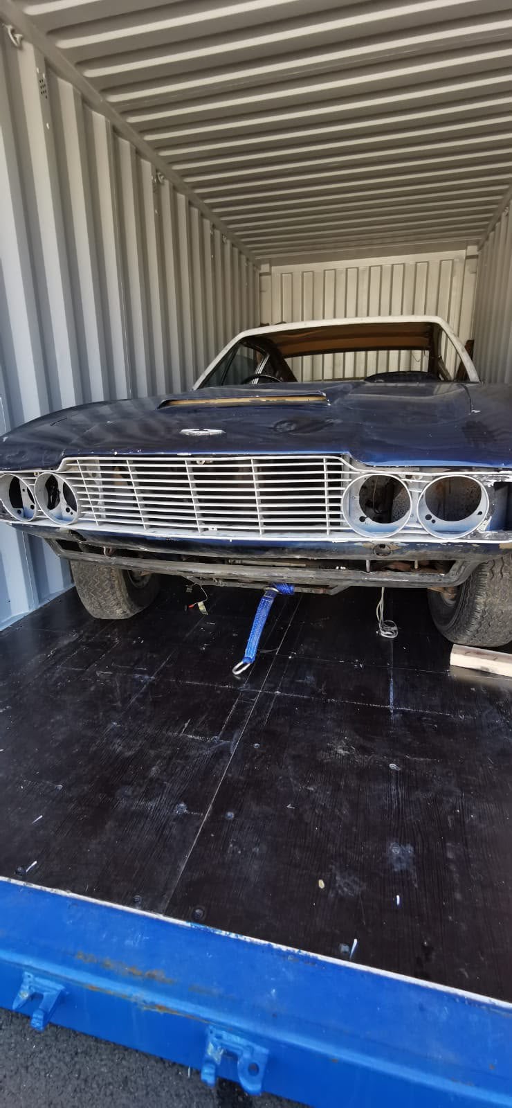 Austin, Martin, DBS 1969 compleet project met alle, Auto's, Automaat, 4 zetels, Achterwielaandrijving, Zwart