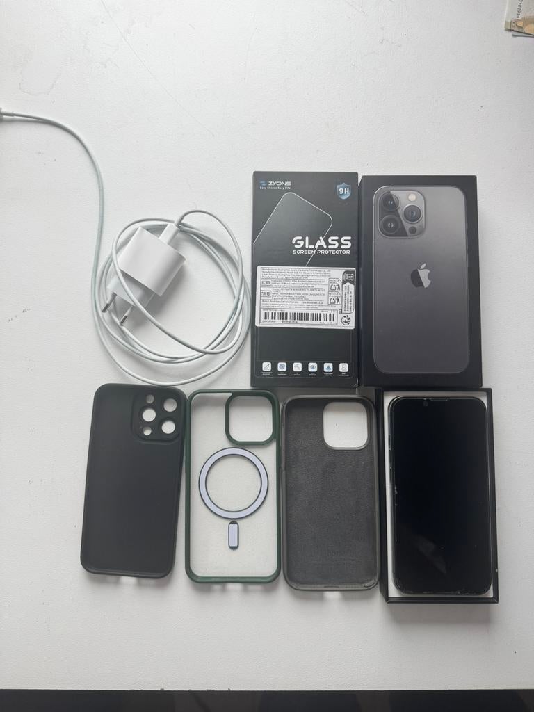 Iphone 13 Pro, Ophalen, Zonder simlock, Grijs, Zonder abonnement
