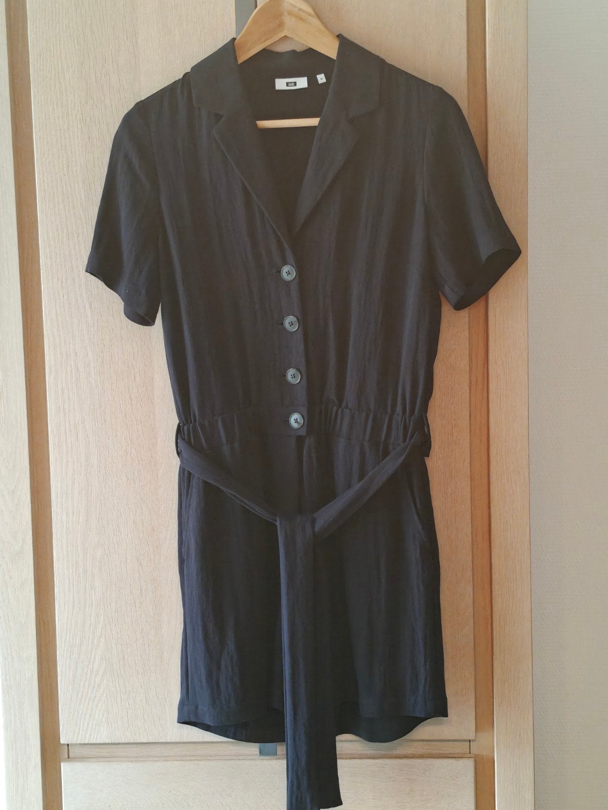 Korte zwarte jumpsuit xs, Kleding | Dames, Jumpsuits, WE, Zwart, Ophalen of Verzenden, Zo goed als nieuw