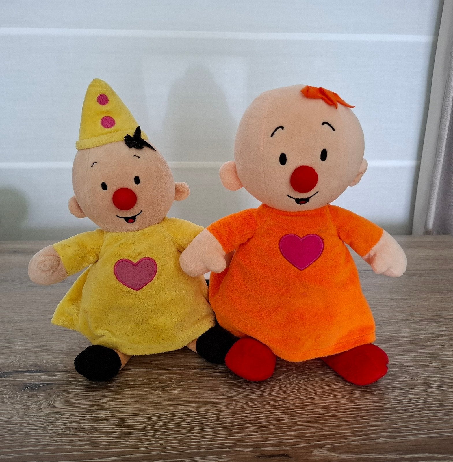 Bumba en Babilu knuffel 35cm - Studio 100, Kinderen en Baby's, Speelgoed | Knuffels en Pluche, Ophalen, Oranje, Gebruikt, Overige merken