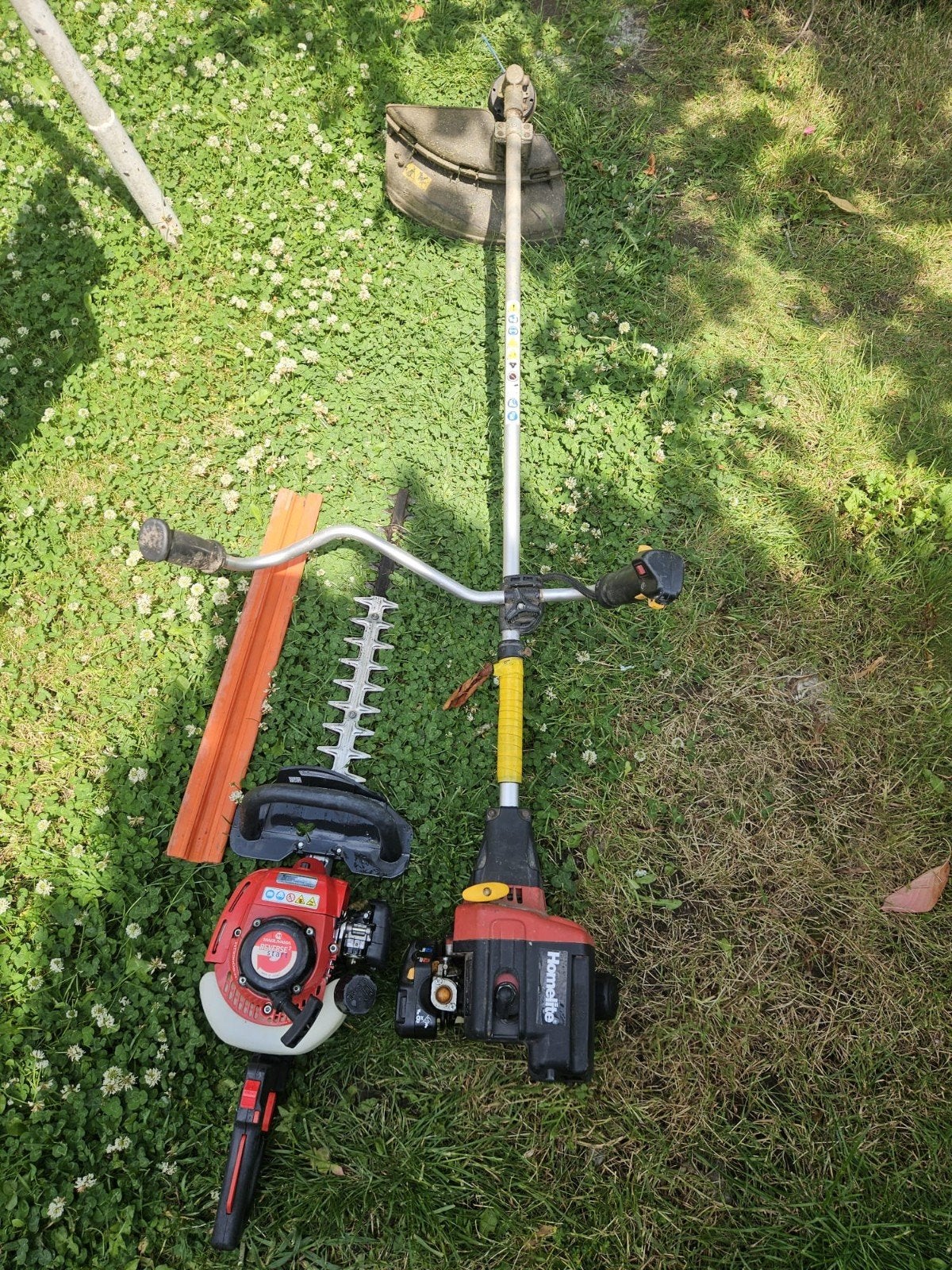 benzine heggenschaar, Tuin en Terras, Ophalen, Benzine