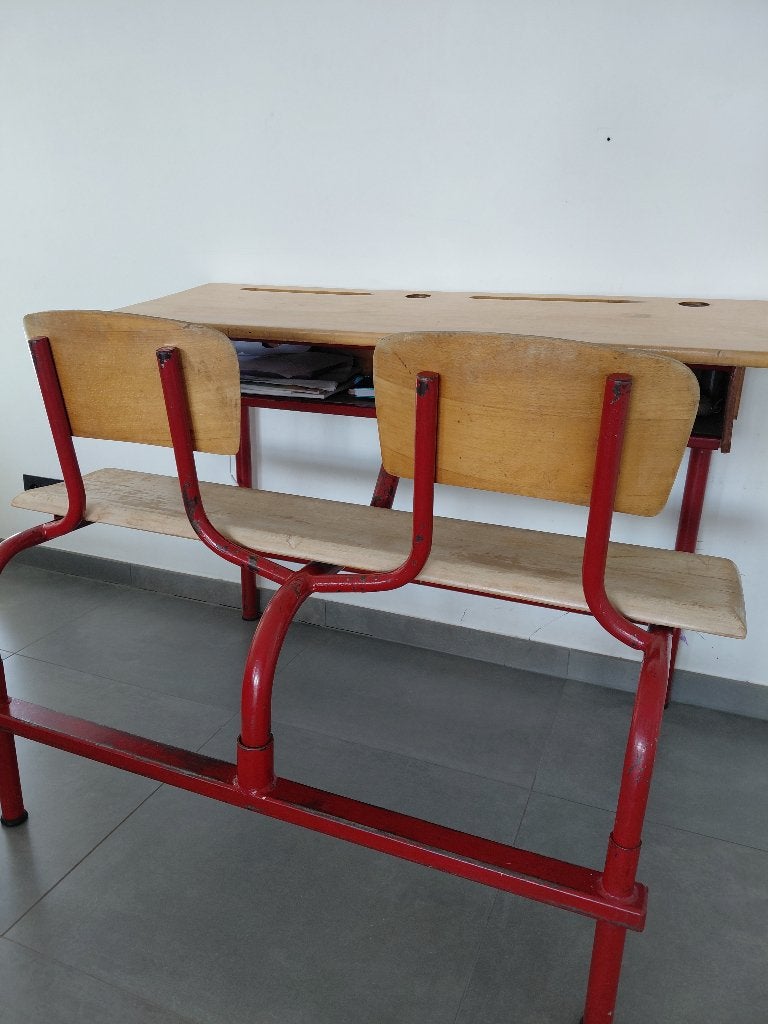 Kinderbureau retro, Huis en Inrichting, Ophalen, Gebruikt, Hout, Kinderbureau