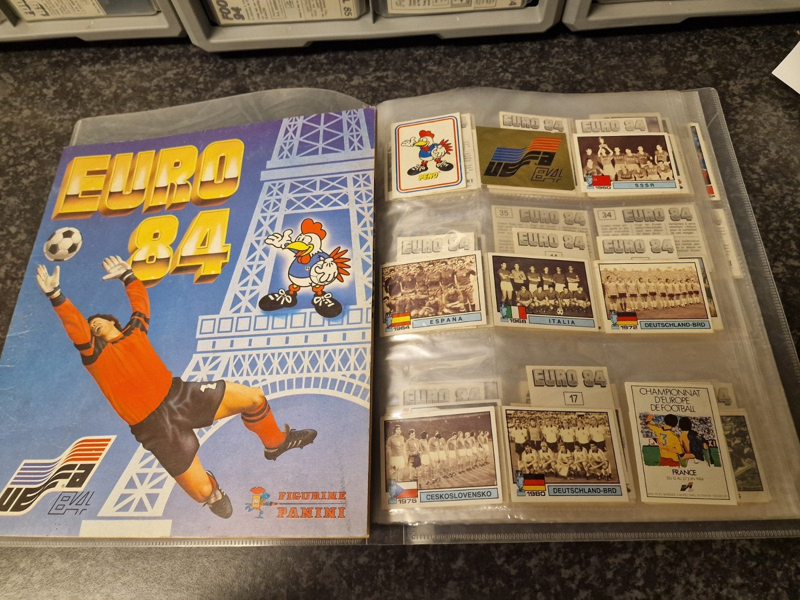 Panini Euro 84 VOLLEDIGE SET, Ophalen of Verzenden