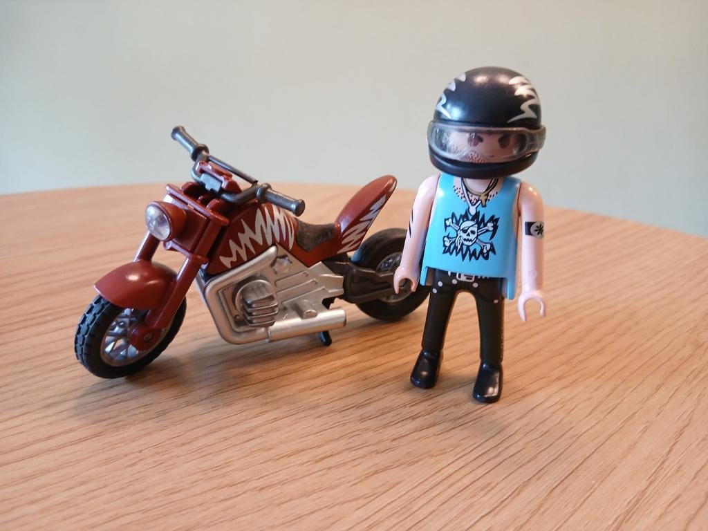Playmobil 5527, zware motor, Ophalen of Verzenden, Zo goed als nieuw, Complete set