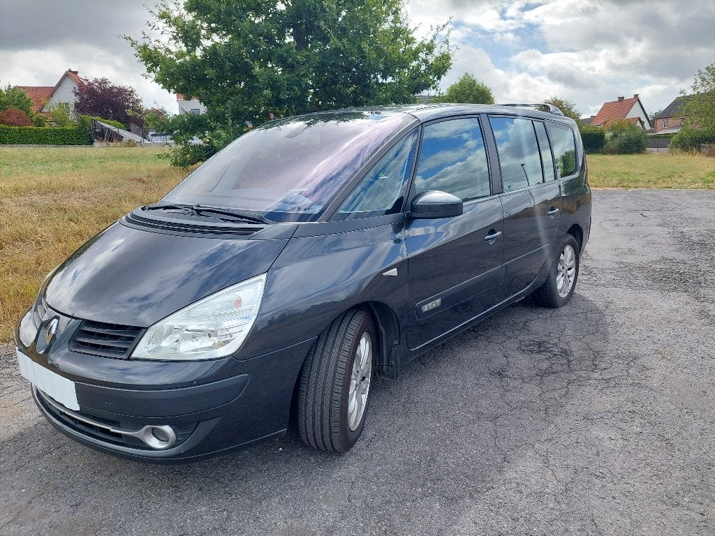 Renault espace 2.0dtc automaat, Monovolume, 4 cilinders, Blauw, Leder