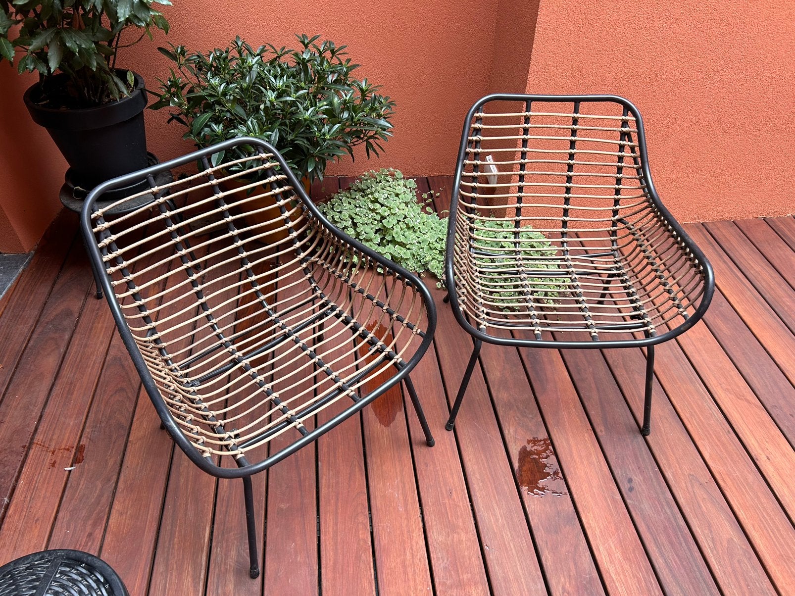 2 tuinstoelen, Tuin en Terras, Ophalen, Zo goed als nieuw