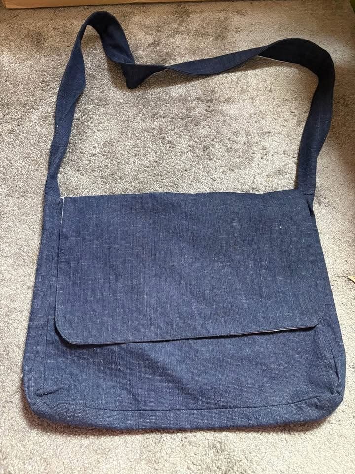 Met de hand gemaakte jeans schoudertas, Ophalen of Verzenden, Nieuw