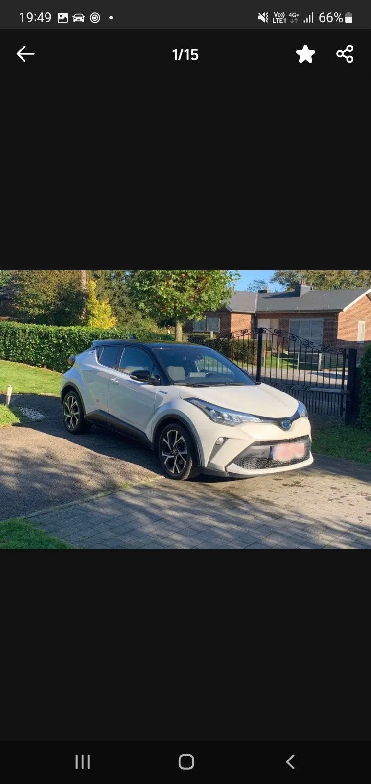 Toyota C-hr hybride automatic transmission 2020, Auto's, Toyota, Particulier, Te koop, C-HR