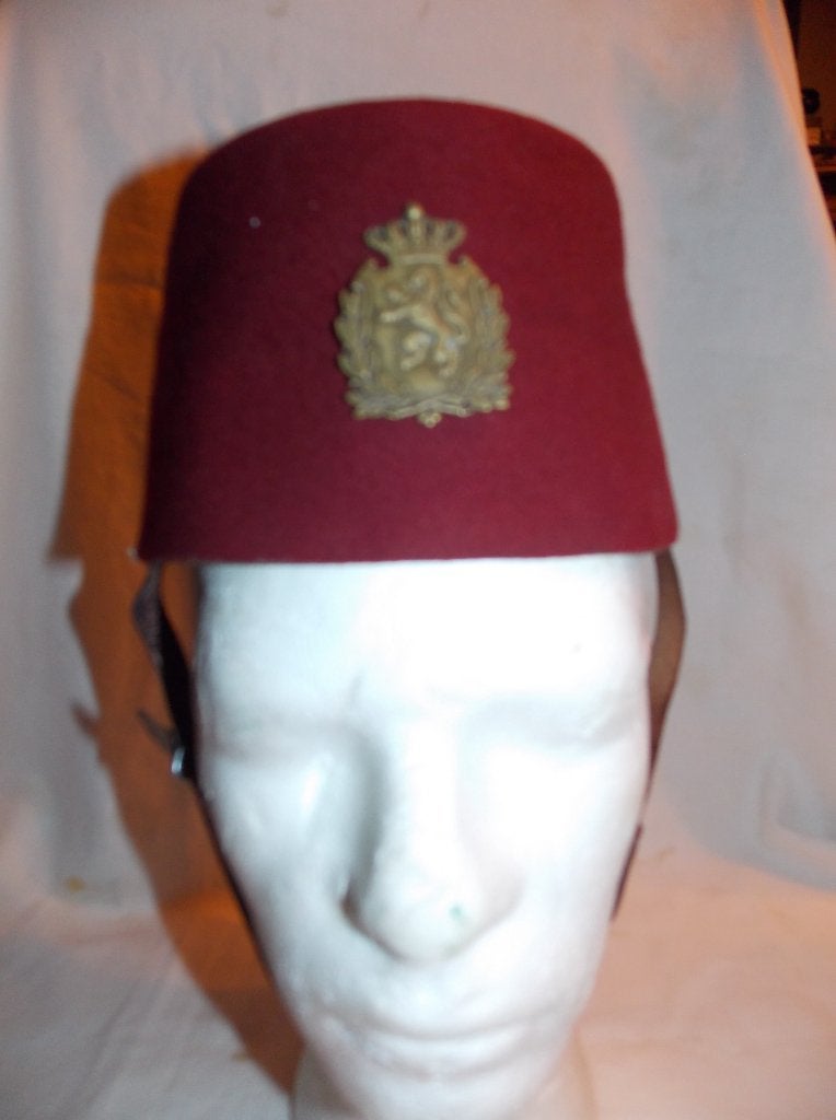 Force publique Fès (Congo belge), Enlèvement ou Envoi, Armée de terre, Casque ou Béret
