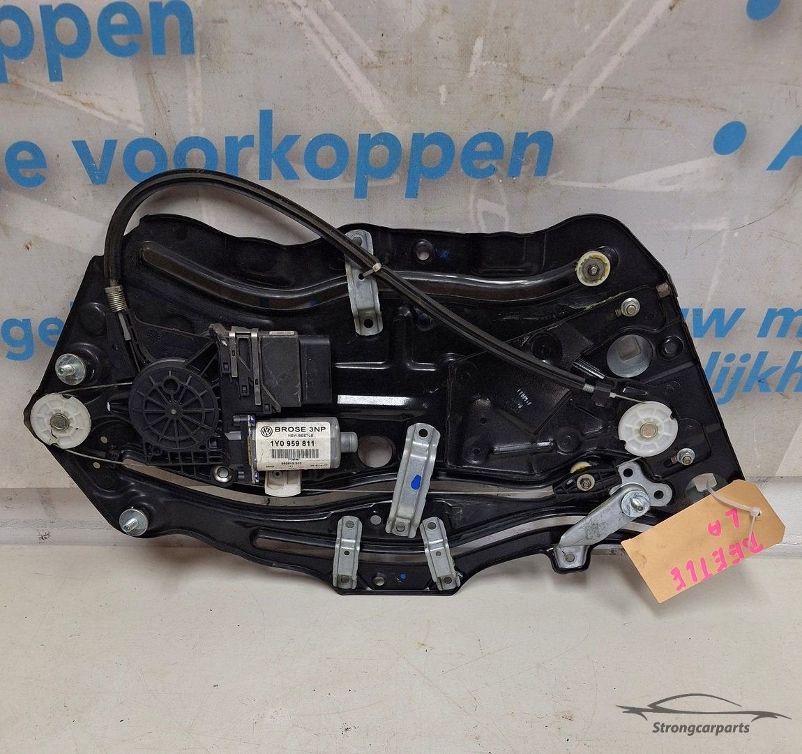 Raammechanisme VW New Beetle Cabrio 1Y0959811 links achter, Volkswagen, -, Utilisé, -