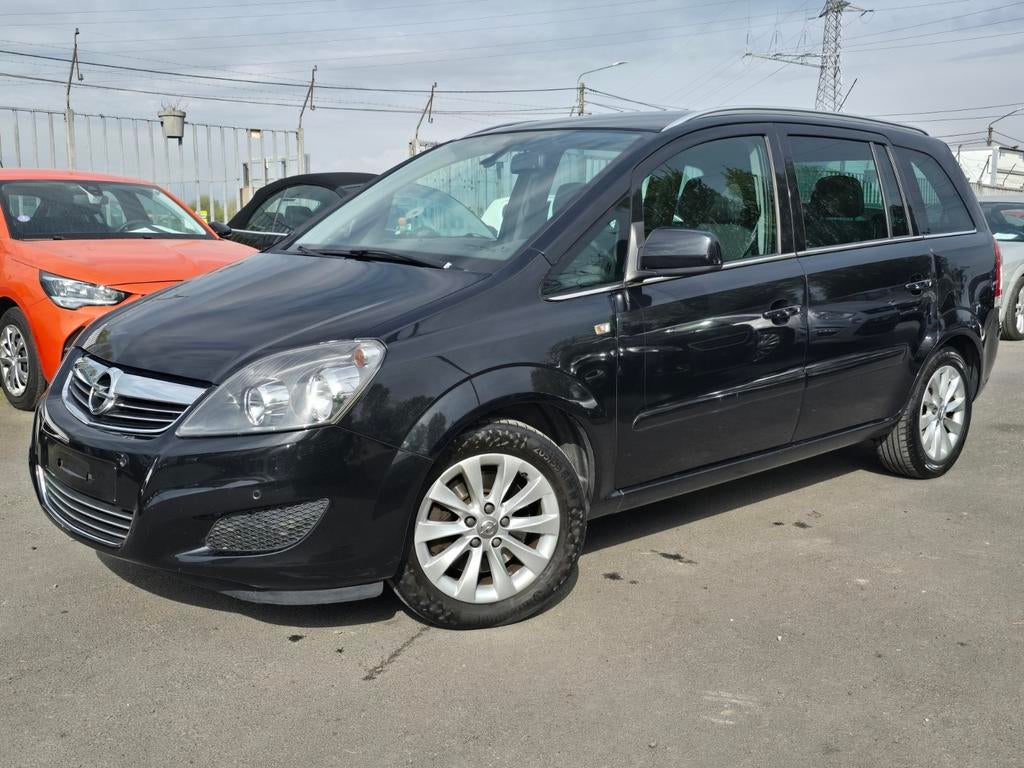 OPEL ZAFIRA 1700CC DIESEL 02/2014 188000KM MET GPS EN AIRCO, Autos, Euro 5, Achat, Entreprise, 7 places