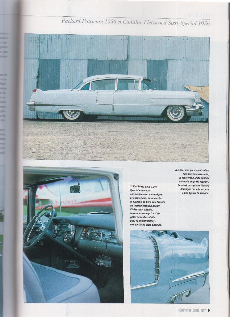1956 Cadillac Fleetwood Sixty Special voiture de collection, Livres, Envoi, Utilisé
