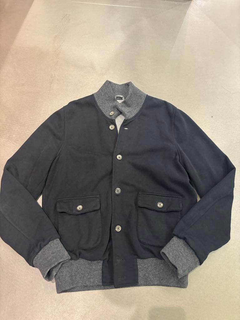 Veste bomber Capobianco T54 parfaite, Enlèvement ou Envoi, Comme neuf, Taille 52/54 (L), Bleu