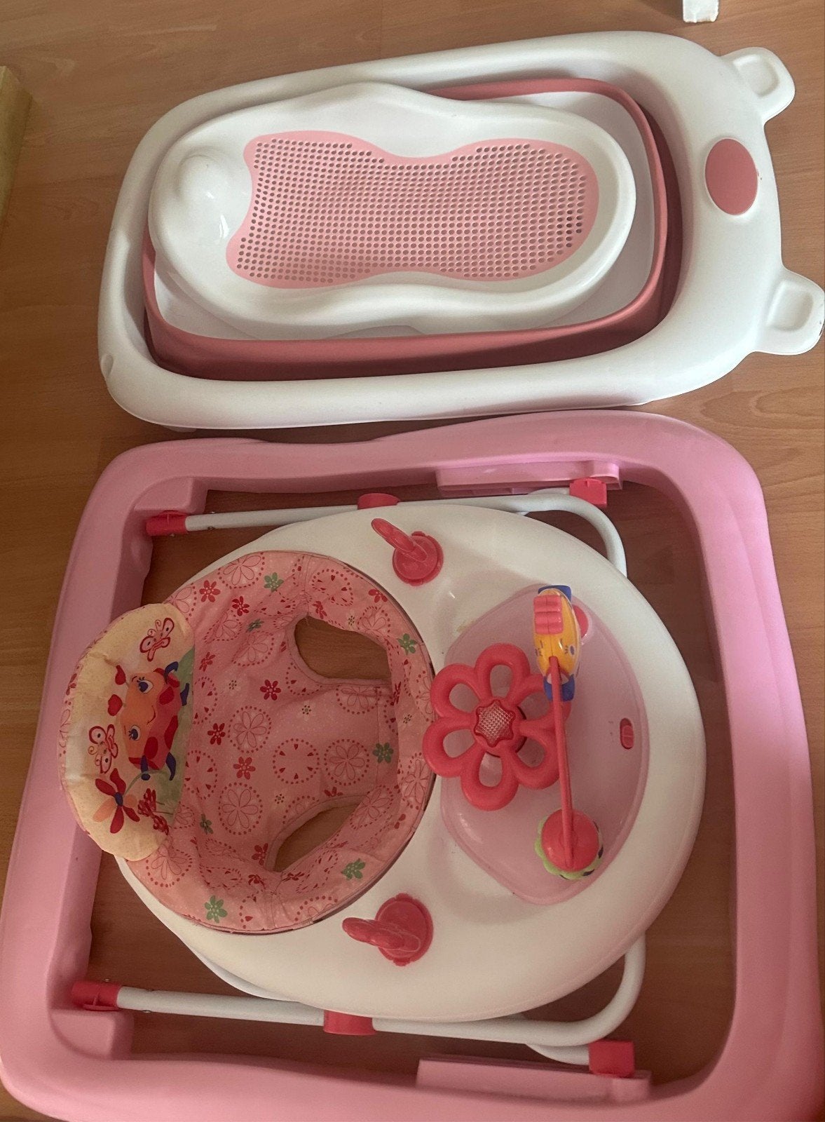 baby bath & baby walker, Ophalen, Zo goed als nieuw