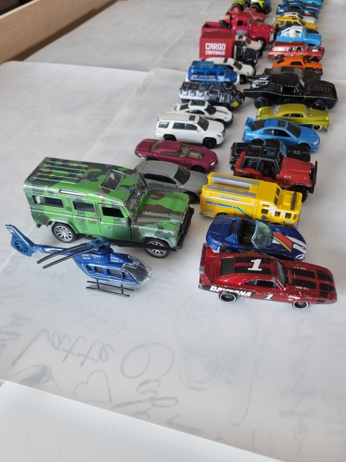 Speelgoed Auto 's, Ophalen, Gebruikt