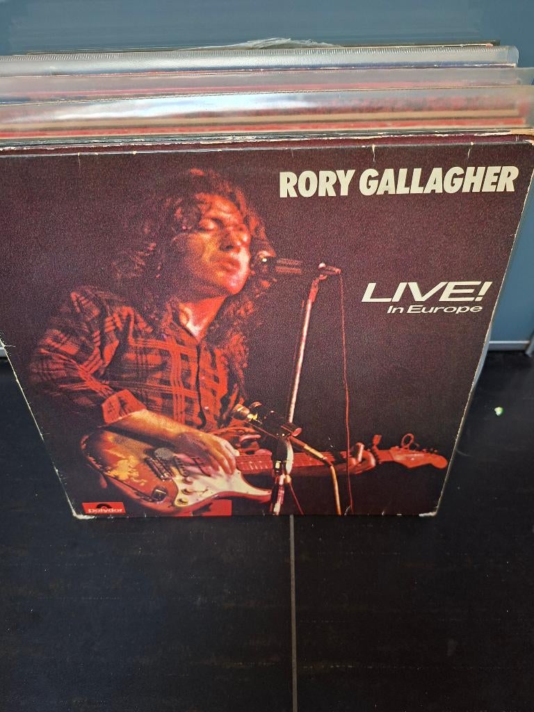 lp - rory gallagher - live in europe, 12 pouces, Enlèvement ou Envoi, Pressage original, 1970 - 1979