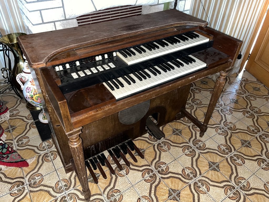 Hammond M2 toonwielorgel, Ophalen, Gebruikt, 2 klavieren, Hammondorgel
