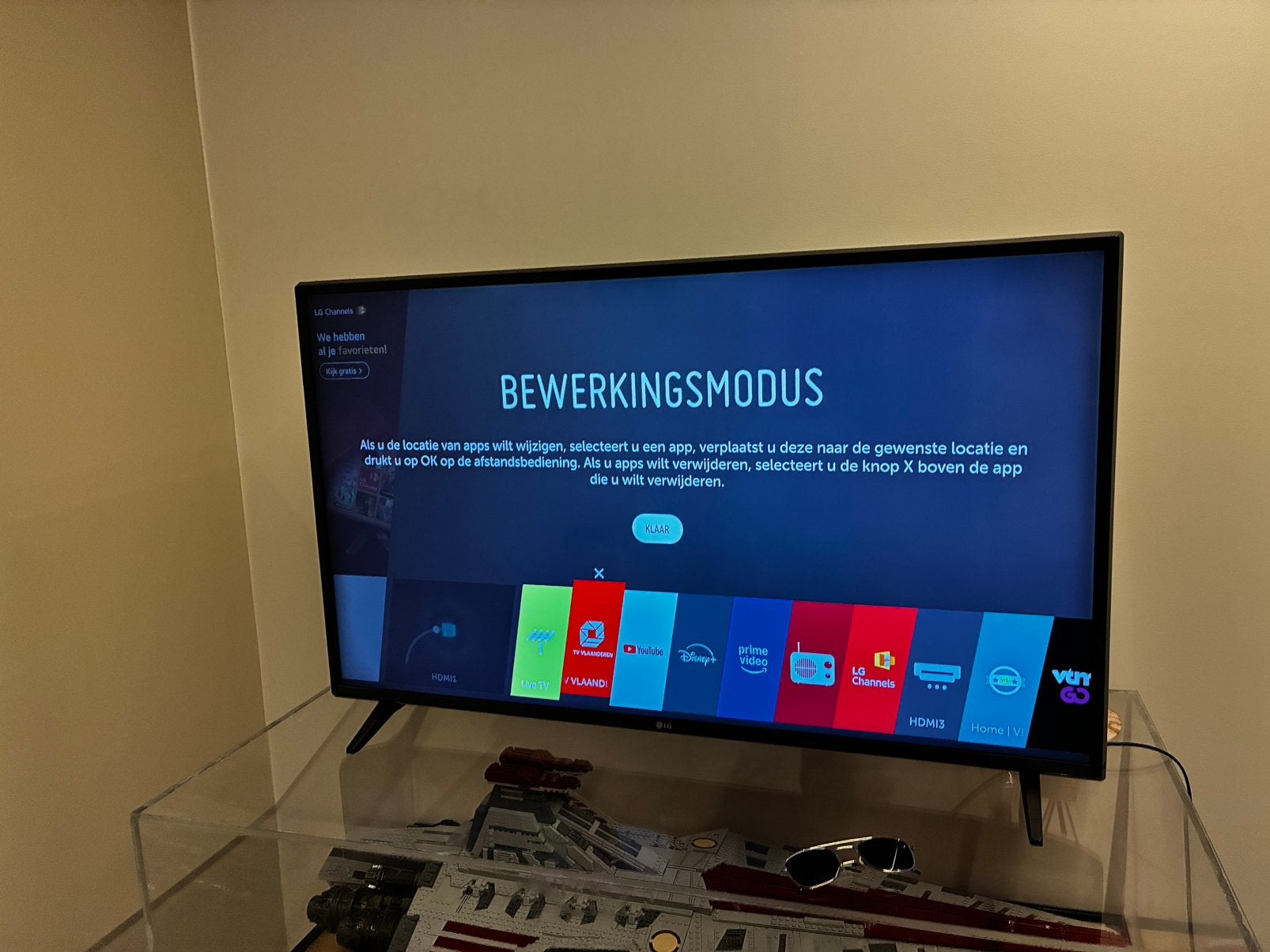 Tv, Audio, Tv en Foto, Televisies, Ophalen, LED, 50 Hz, Zo goed als nieuw