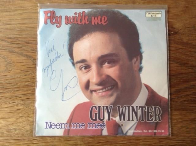 single guy winter, Cd's en Dvd's, Vinyl Singles, Beschermende buitenhoes, Fotohoes, Originele persing, Single, Nederlandstalig