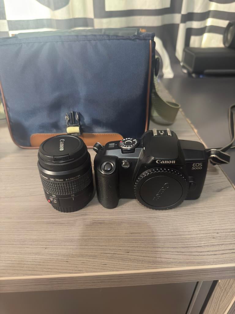 Canon eos 5000 in goede staat, Audio, Tv en Foto, Ophalen, Zo goed als nieuw, Canon
