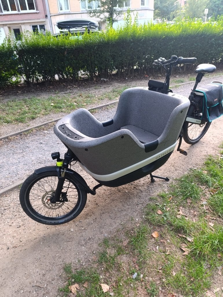 Vélo cargo Gazelle Makki Load 2022 – 2 batteries Bosch 500wh, Enlèvement, Utilisé, 2 enfants, Frein à disque