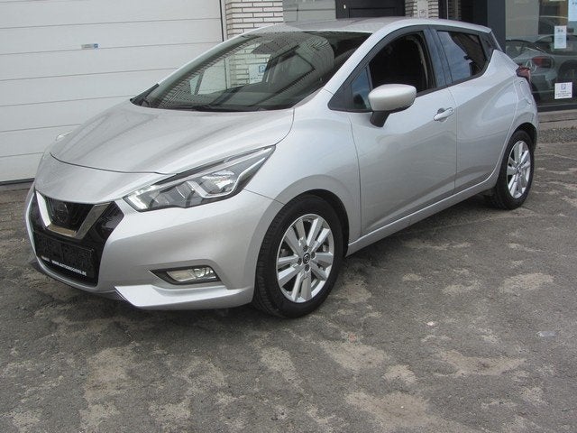 Nissan Micra 0.9i **22.000Km** Caméra Carplay GPS AC, Autos, Argent ou Gris, Achat, Euro 6, Entreprise