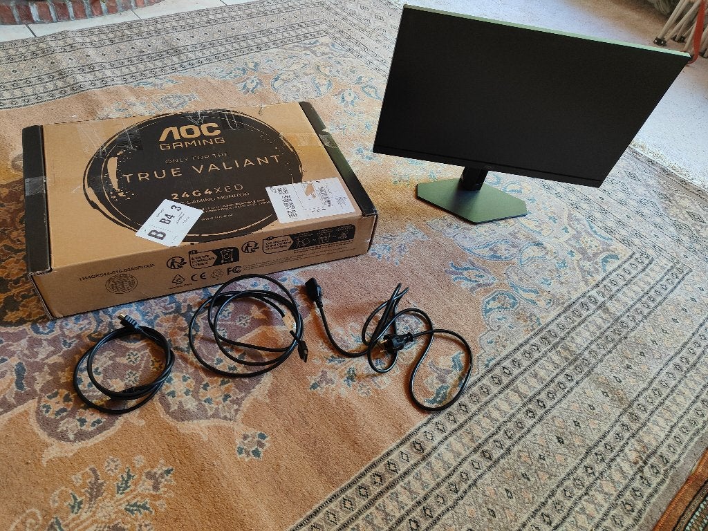 Ecran Gaming AOC 24G4 XED, Gaming, IPS, Enlèvement ou Envoi, Haut-parleurs intégrés