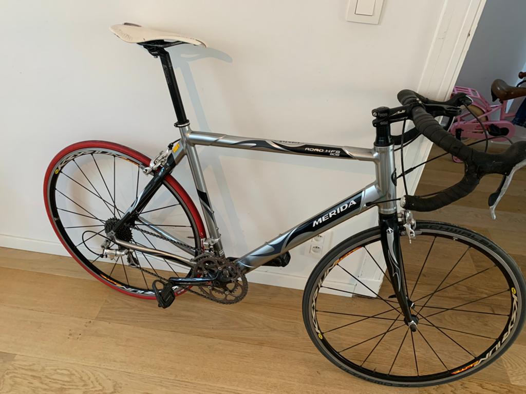 Merida racefiets maat 60, Ophalen, Zo goed als nieuw
