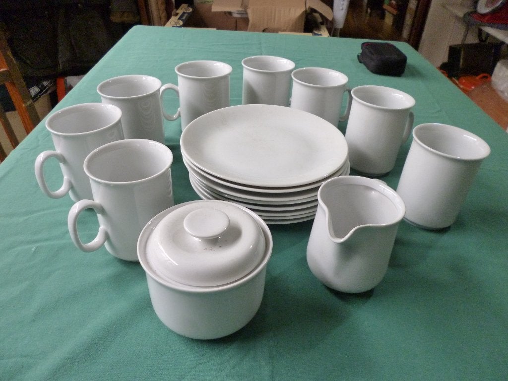Service à café, Enlèvement