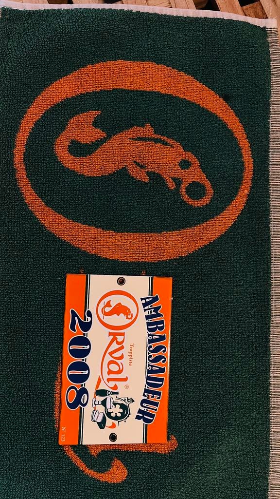 Ambassadeur plaatje Orval - plaque ambassadeur Orval 2008, Ophalen of Verzenden, Zo goed als nieuw