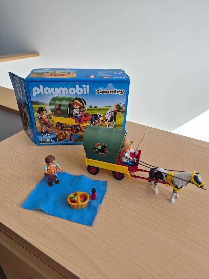 Playmobil Country 6948, Ophalen, Complete set, Voertuig, Zo goed als nieuw