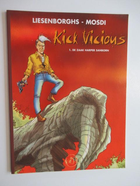 kick vicious...nr.1...de zaak harper sanborn..........1st, Ophalen of Verzenden, Zo goed als nieuw
