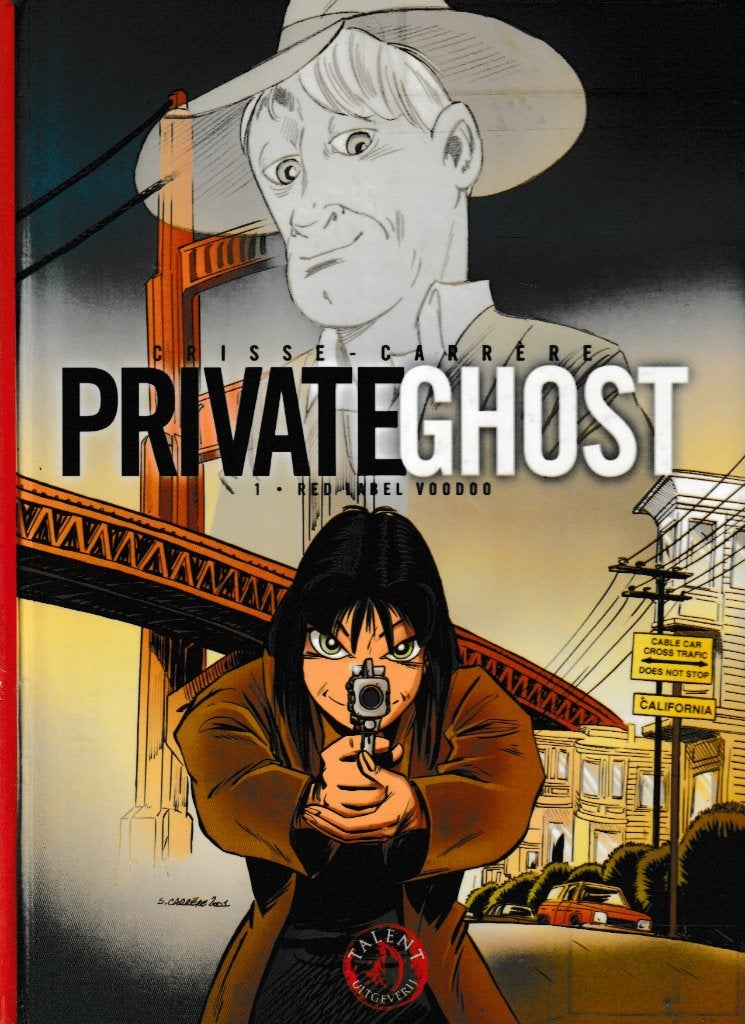 Strip : "Private ghost nr. 1 - Red label vodoo" - Hardcover., Verzenden