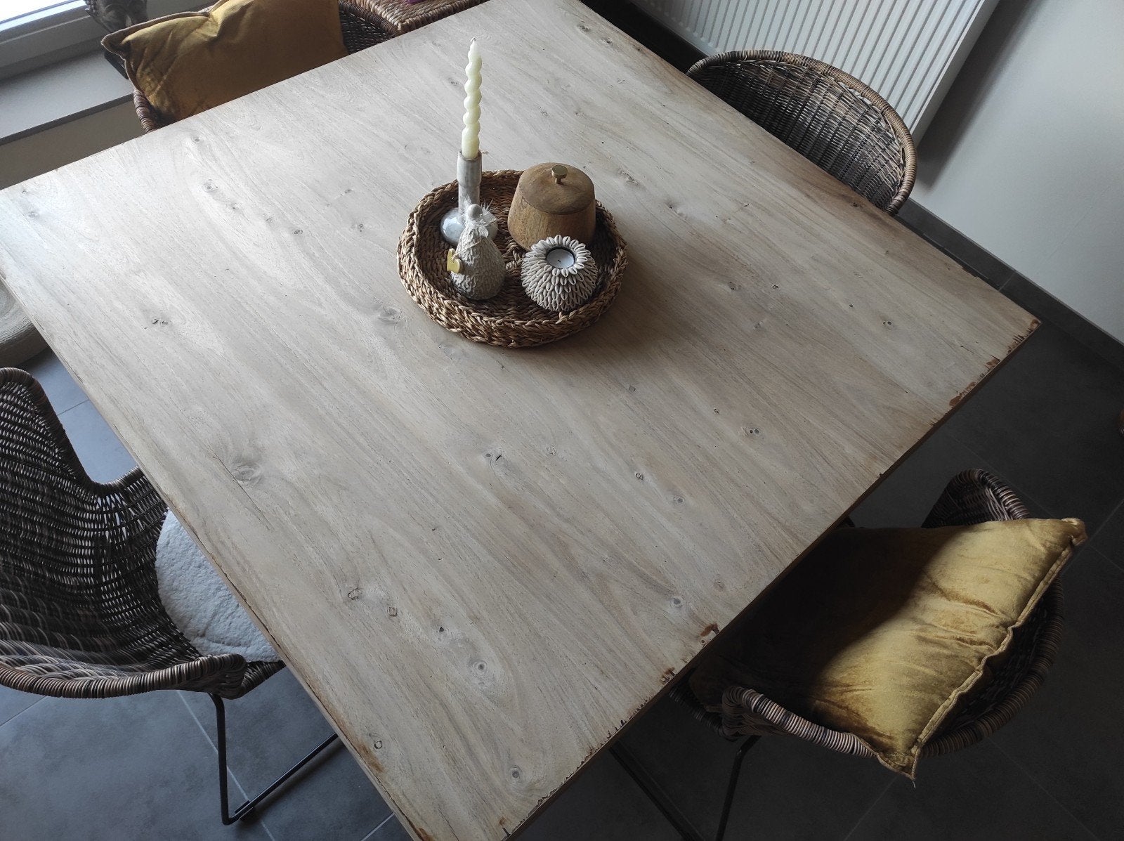 eettafel 120/120, Huis en Inrichting, Tafels | Eettafels, Ophalen