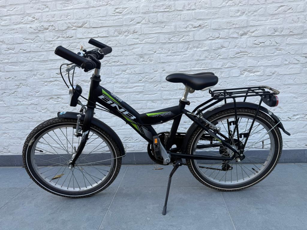 BNB Powerkid 20 inch in perfecte staat, Fietsen en Brommers, Fietsen | Jongens, Ophalen, Zo goed als nieuw, Velgrem, Versnellingen