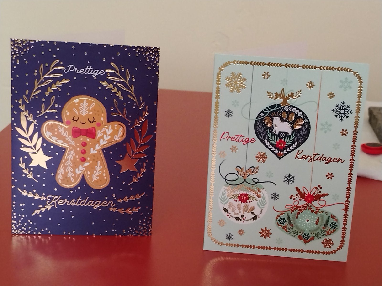 CARTE DE VOEUX NOËL - 6 AU TOTAL - 3 X DE CHAQUES, Enlèvement ou Envoi, Neuf, Noël