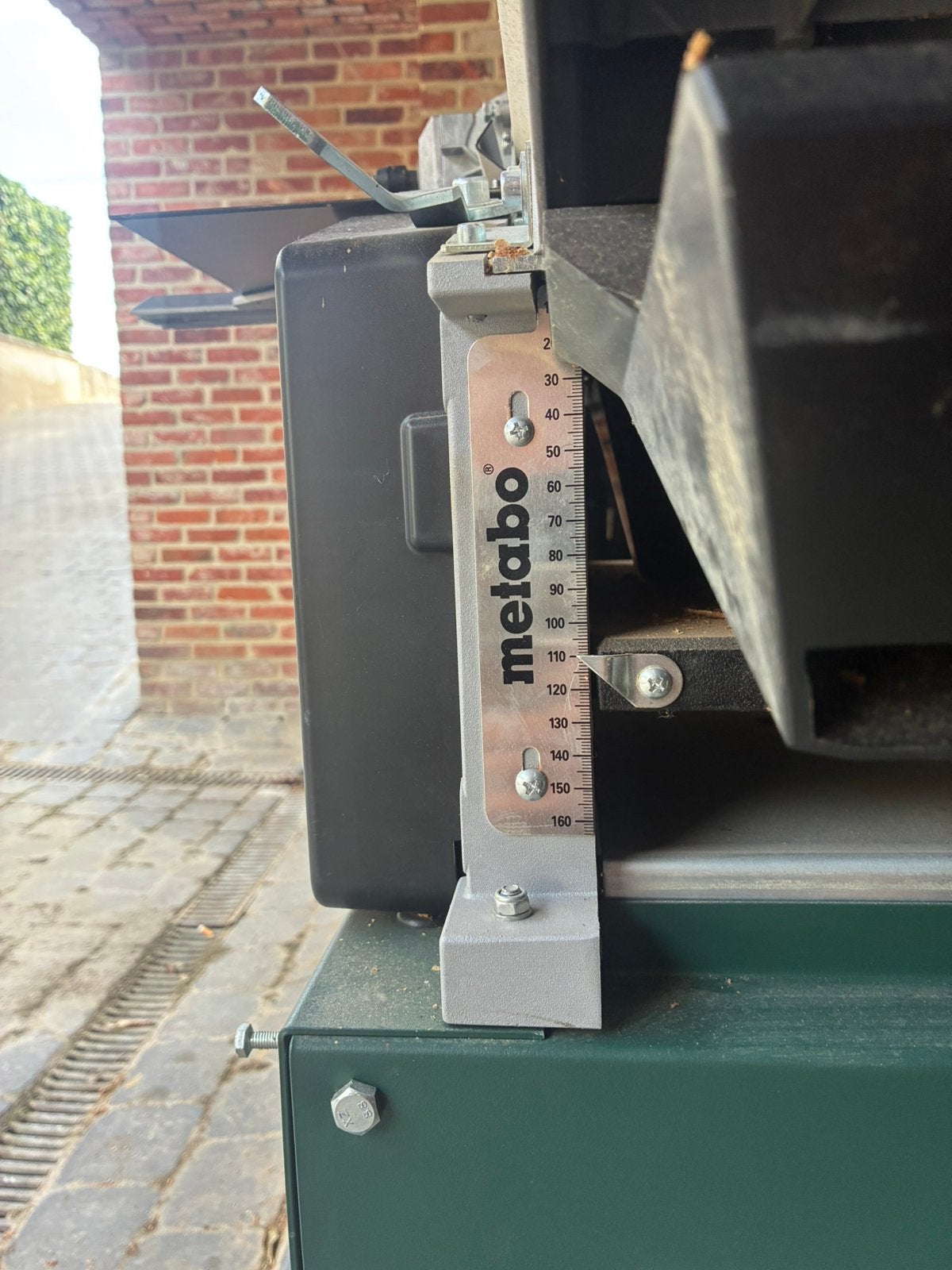 Vlak en vandiktebank Metabo Hc-260, Doe-het-zelf en Bouw, Schaafmachines, Ophalen, Zo goed als nieuw