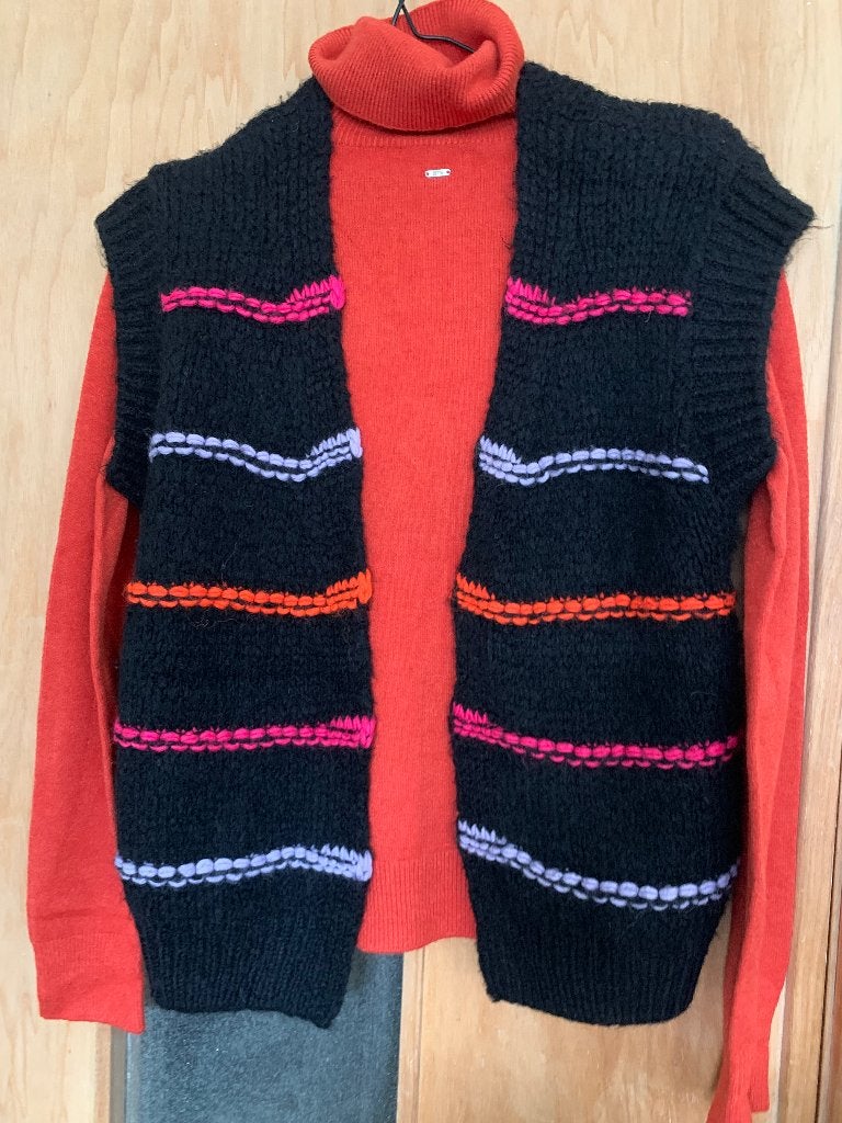 Zwart vest , gilet van Made in Italy, Vêtements | Femmes, Enlèvement ou Envoi, Neuf, Noir