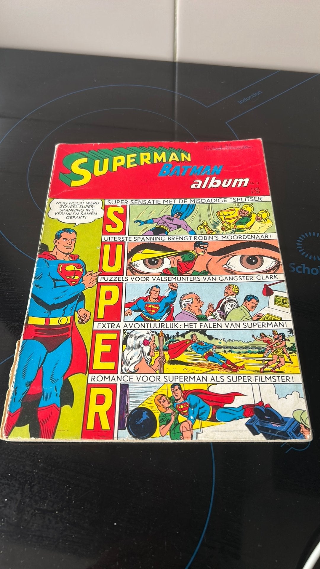 Vintage stripboekje van Superman., Boeken, Ophalen of Verzenden, Gelezen