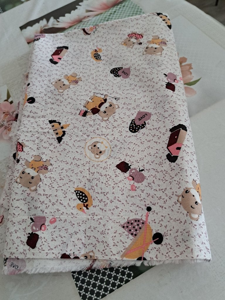 COUPE D ETISSUS ENFANTS, Neuf, Enlèvement ou Envoi, Beige, Coton