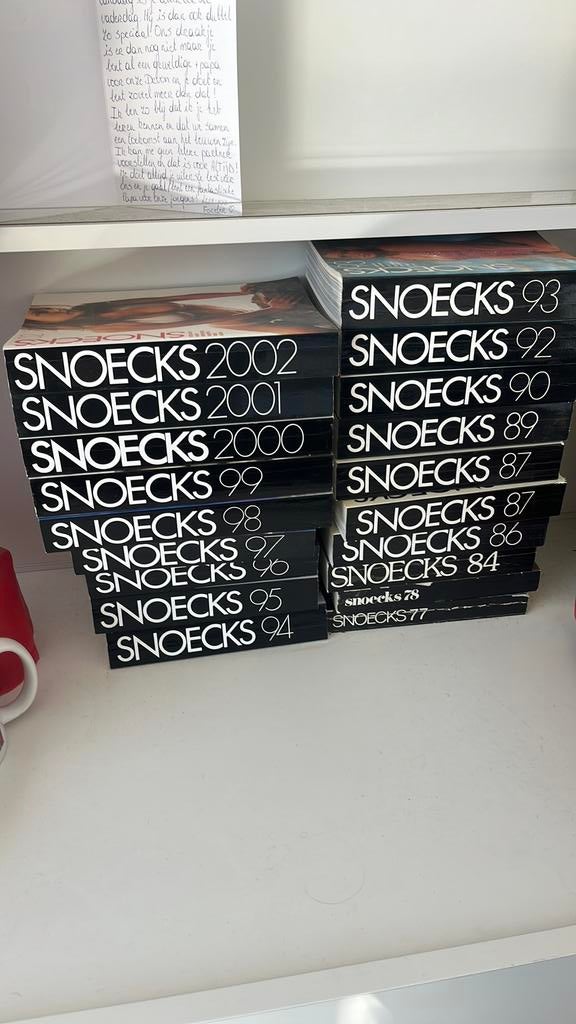 19 snoeks boeken - bieden, Enlèvement, Comme neuf