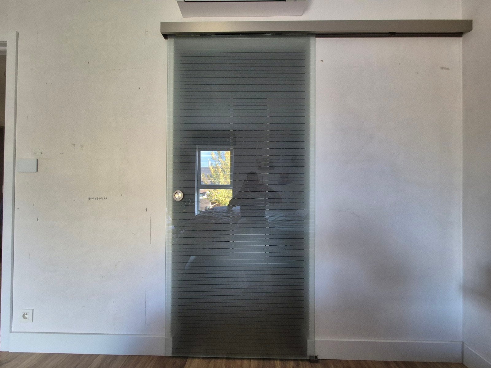 Glazen schuifdeur Dormakaba Agile 150 dormotion, Enlèvement, Comme neuf, Aluminium, Vitre comprise
