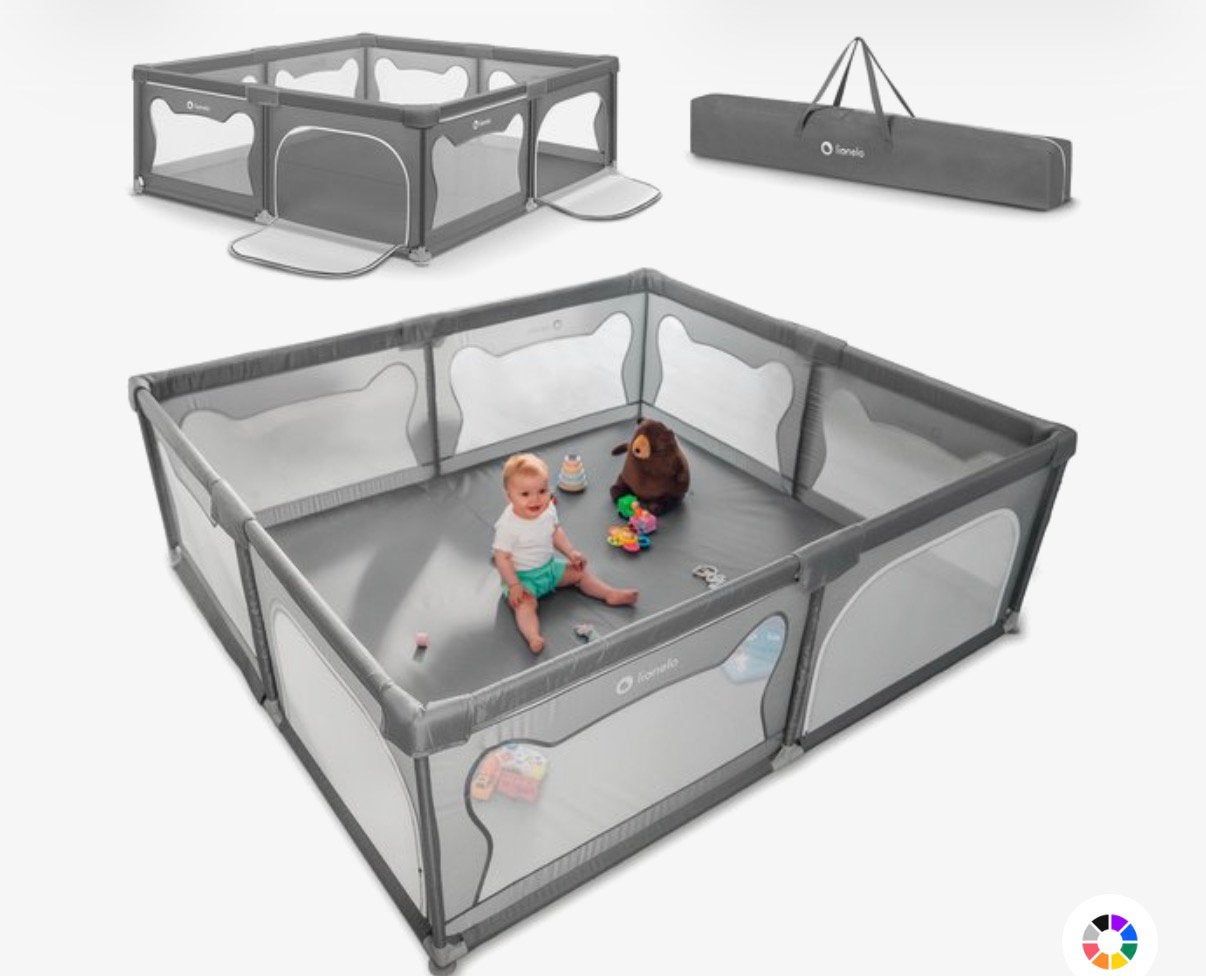 Grondbox baby - Lionelo Willow XL, Ophalen of Verzenden, Zo goed als nieuw, Rechthoekig