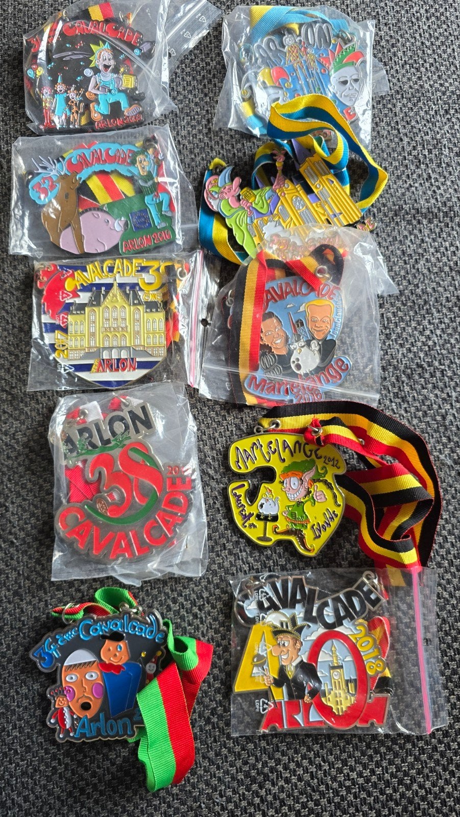 Médailles de carnaval, Collections, Enlèvement ou Envoi, Comme neuf