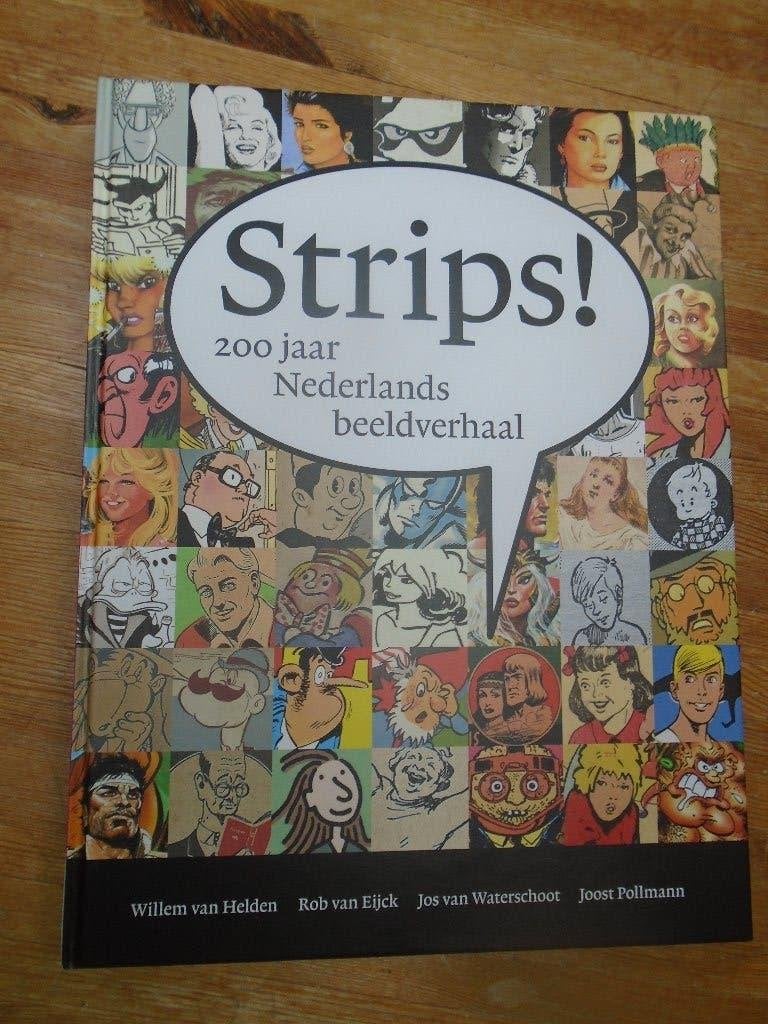 strips ! 200 jaar nederlands beeldverhaal, Eén stripboek, Ophalen of Verzenden, Zo goed als nieuw