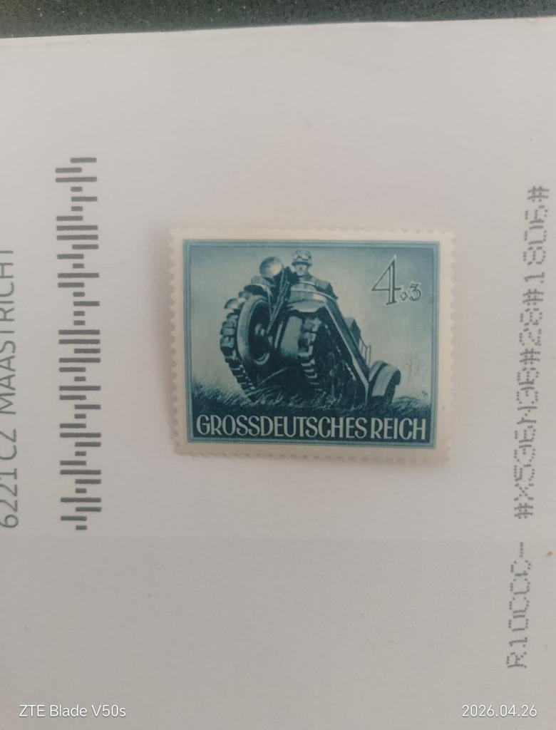 Timbres du Deutsches Reich, Enlèvement ou Envoi