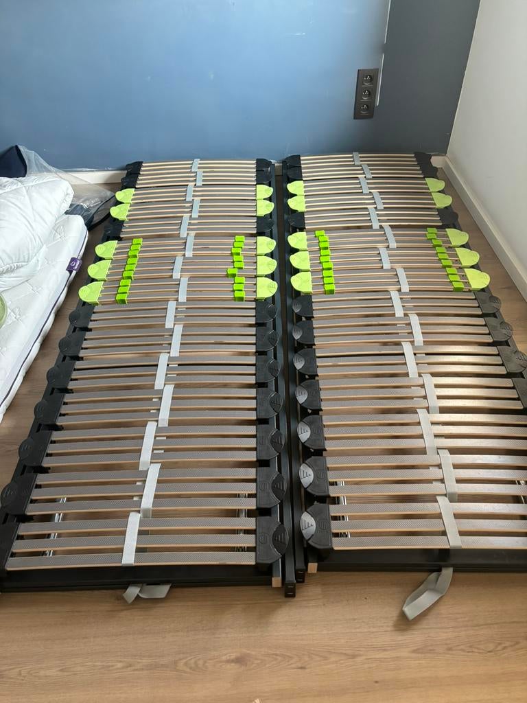 Lattenbodem, Maison & Meubles, Chambre à coucher | Matelas & Sommiers, Enlèvement, Comme neuf, Queen size